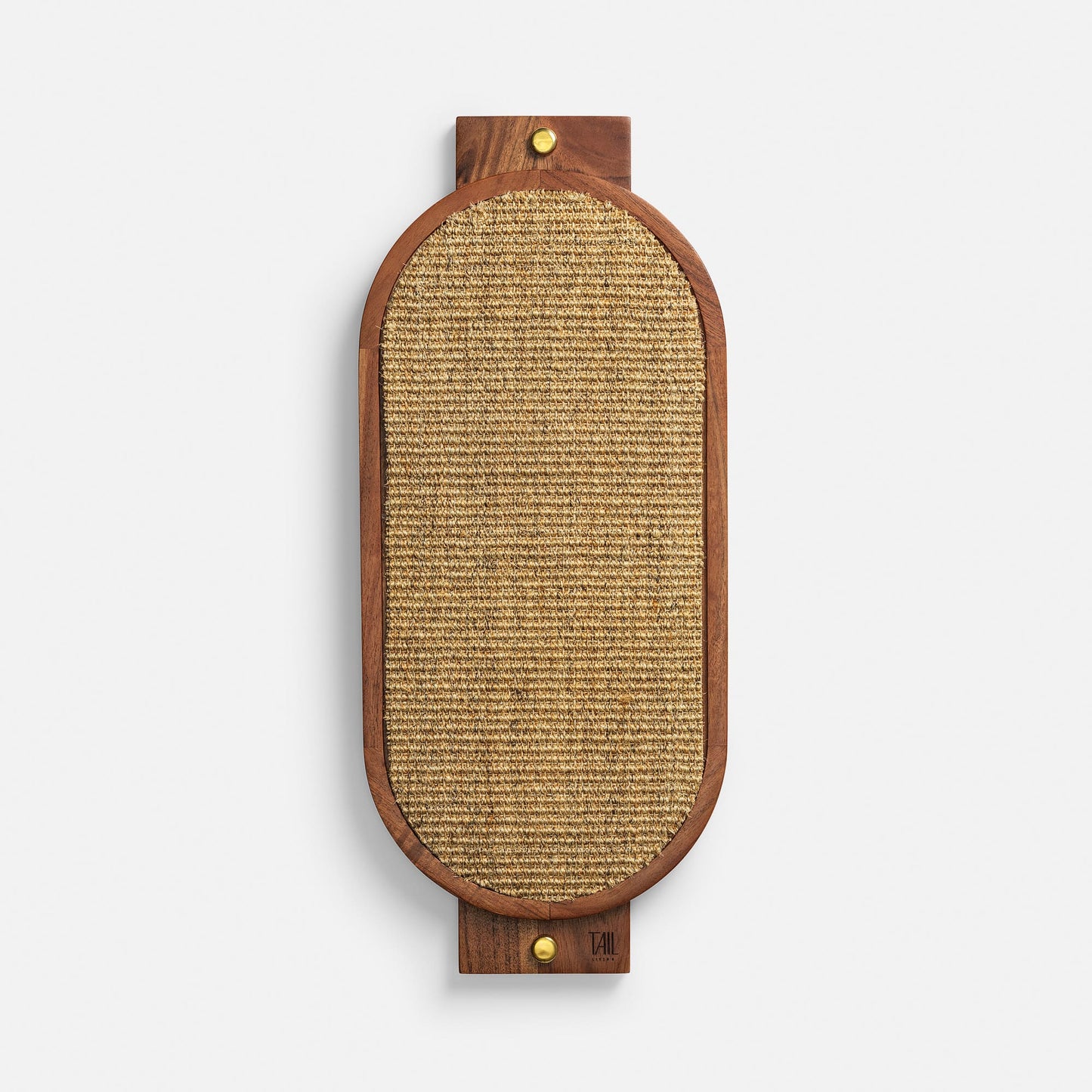 Image - Line scratching board for cats in an oval shape